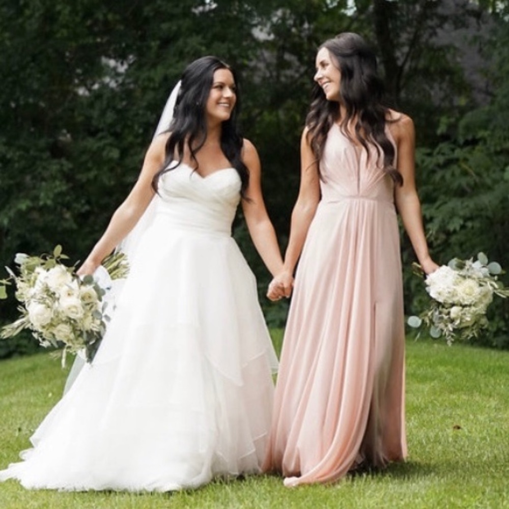 Pink Bridesmaid Dress